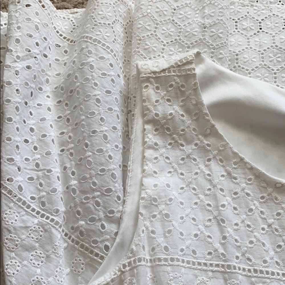 White Eyelet Dress - Picture 10 of 10